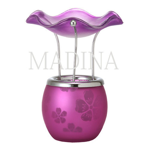 Candle Oil Burner Small Glass4