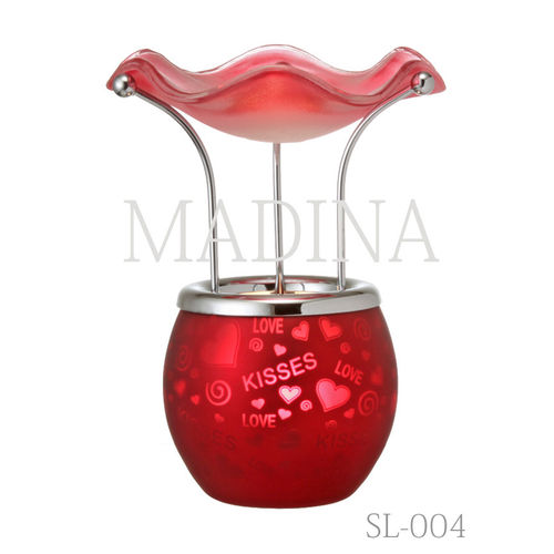 Candle Oil Burner Small Glass7