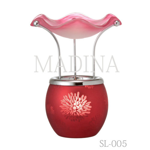 Candle Oil Burner Small Glass11